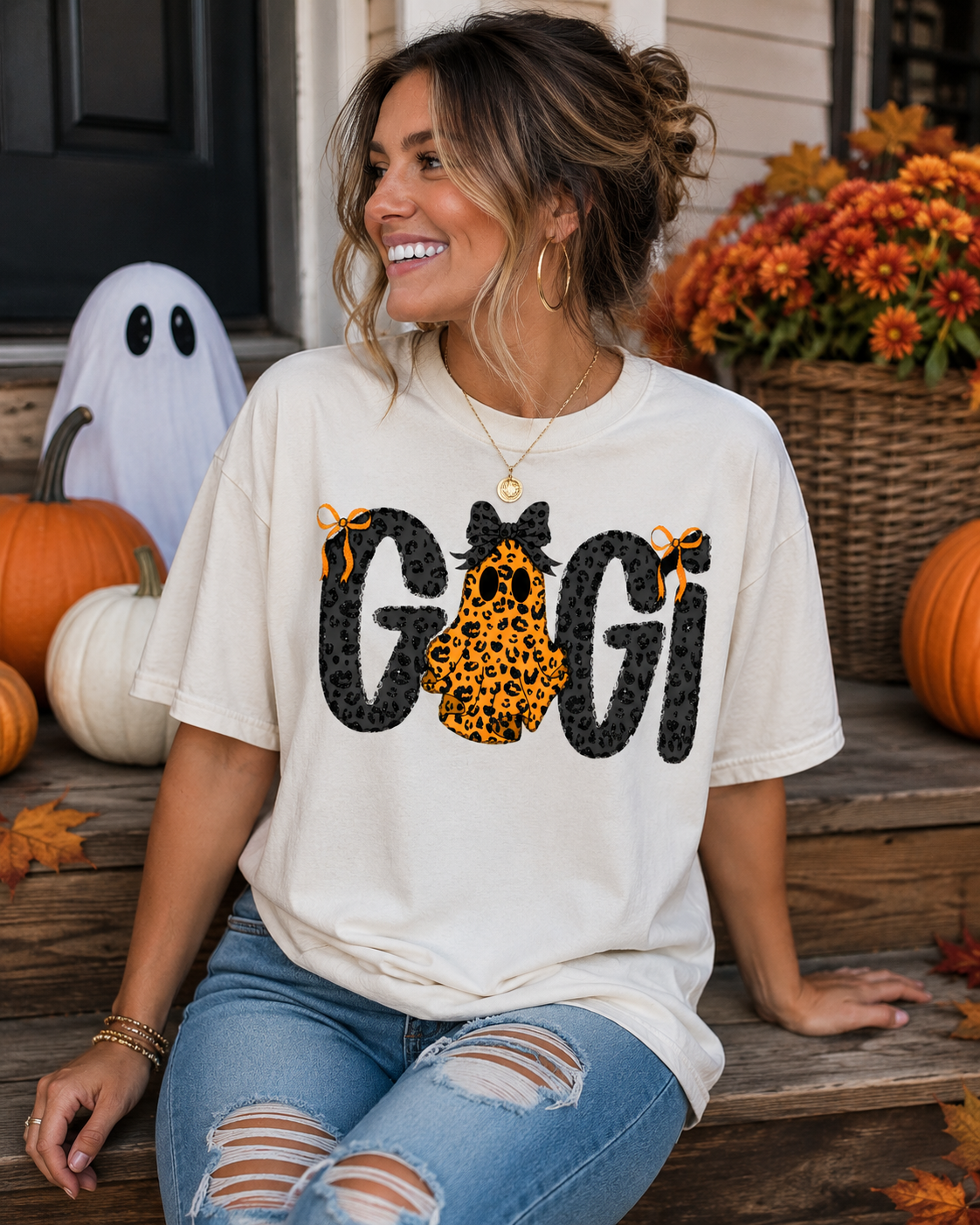 Gigi Ghost | Adult DTF Transfer | Ready to Press