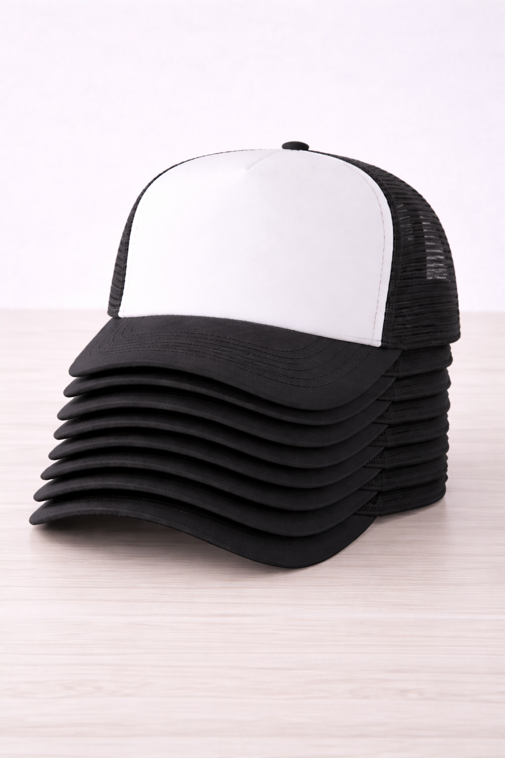 Black Hat Blank Bundle (10 Pack) | Adult | Ready to Press