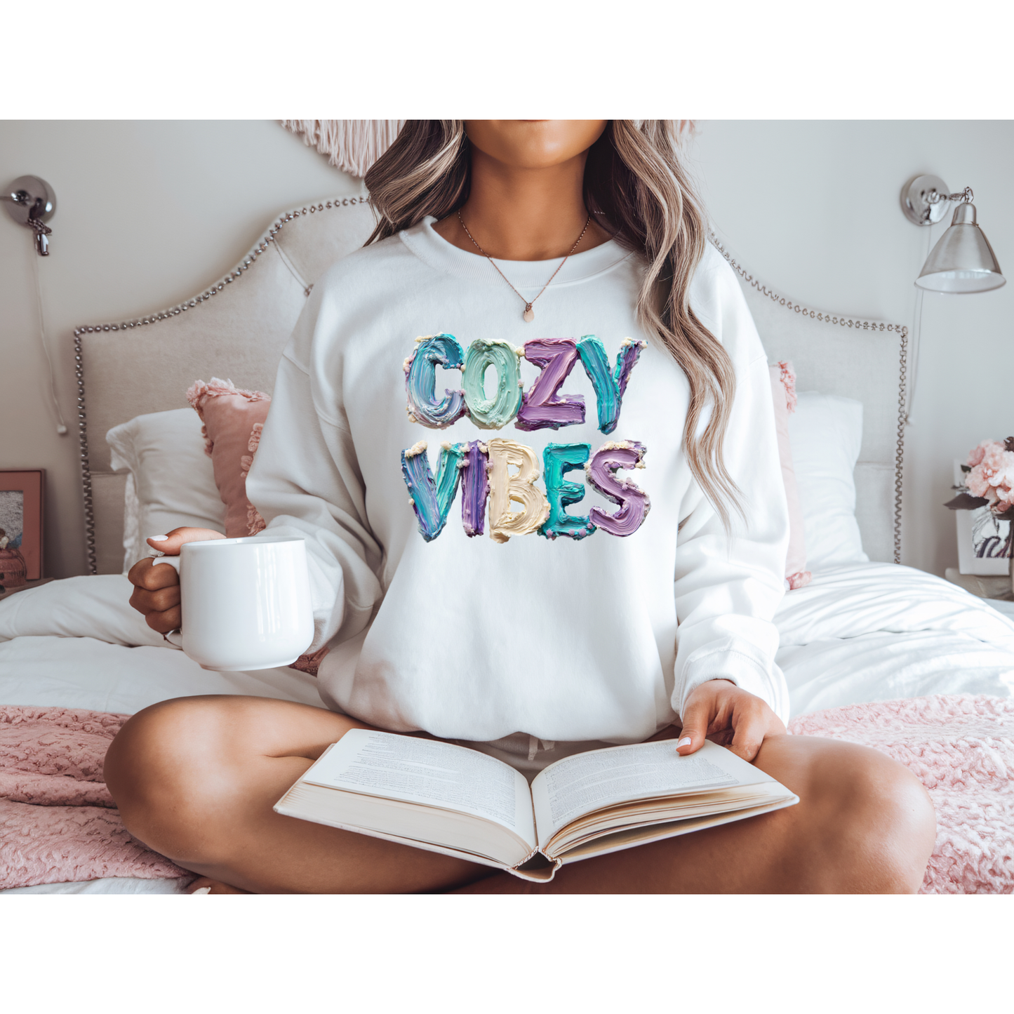 Cozy Vibes| DTF Transfer | Ready to Press