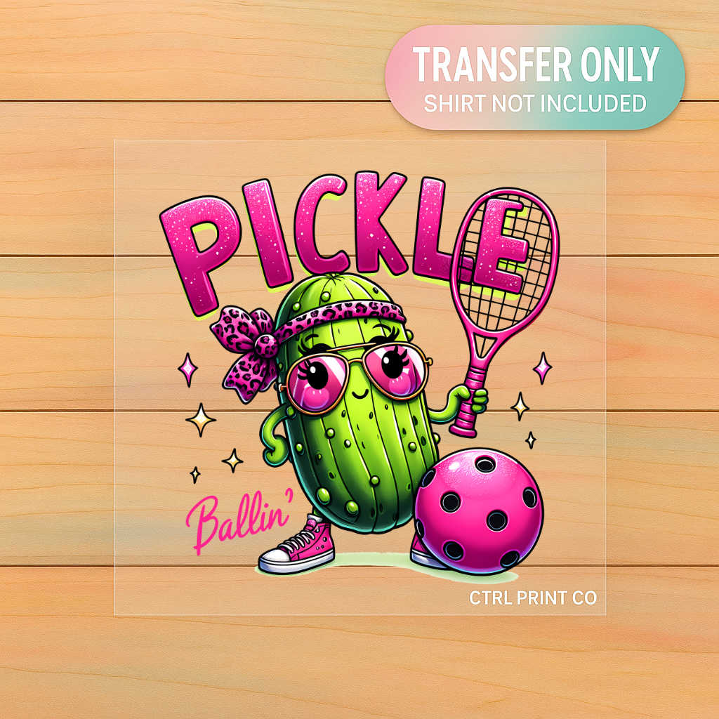 Pickle Ball | DTF Transfer | Ready to Press