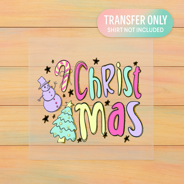 A Christmas Vibe | Adult DTF Transfer | Ready to Press