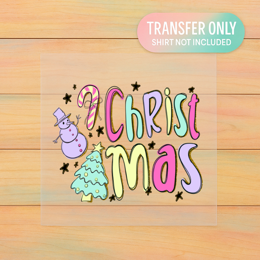 A Christmas Vibe | Adult DTF Transfer | Ready to Press