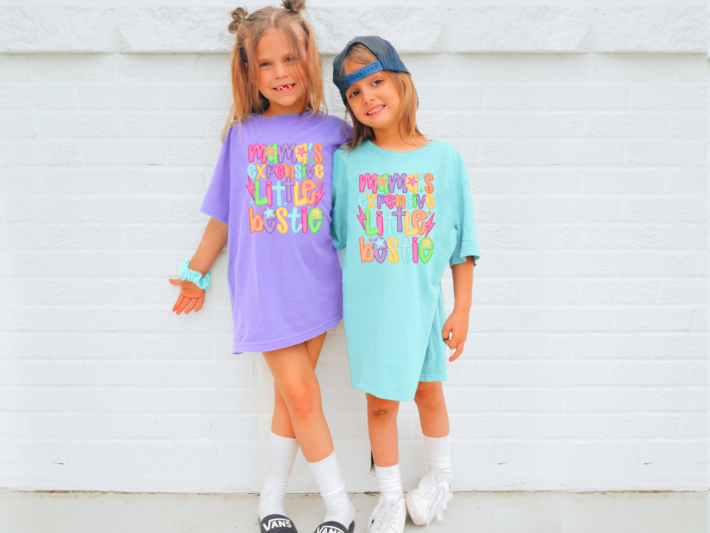 Mama’s Expensive Little Bestie | Lightning Pop Edition | Kids DTF Transfer | Ready to Press ⚡