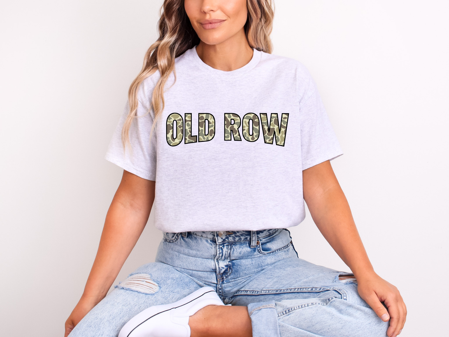 Old Row Camo | Adult DTF Transfer | Ready to Press