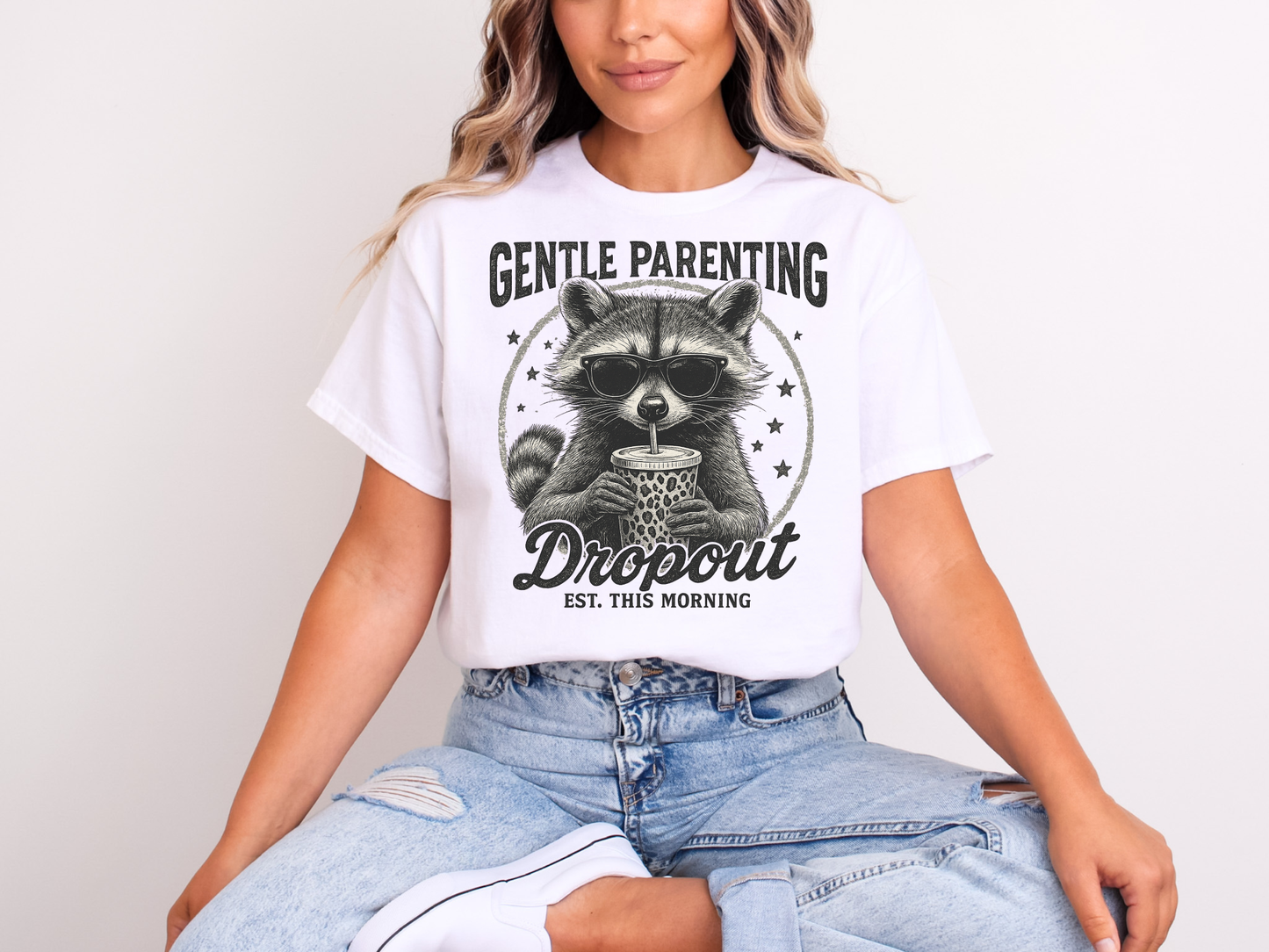 Gentle Parenting Dropout | Adult DTF Transfer | Ready to Press