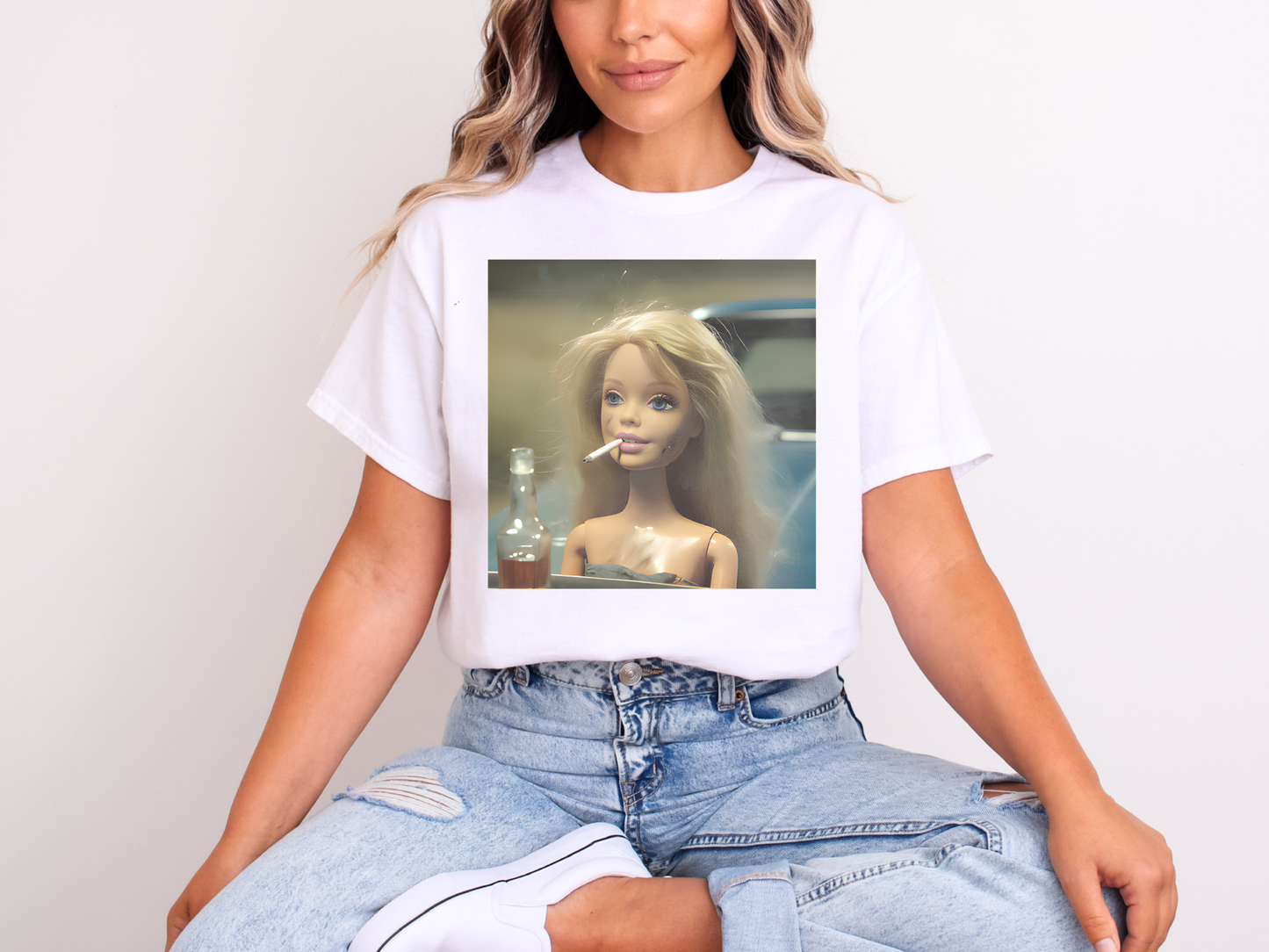 Unbothered Doll Mood | Adult DTF Transfer | Ready to Press