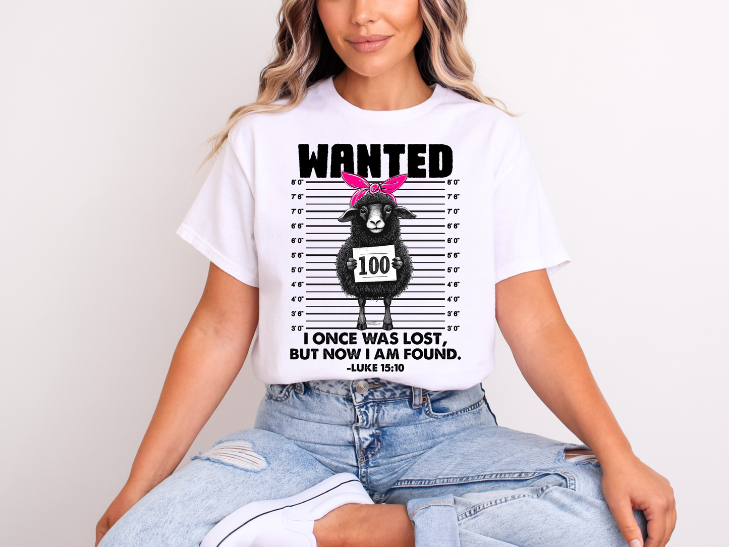 Once Was Lost Sheep | Adult DTF Transfer | Ready to Press