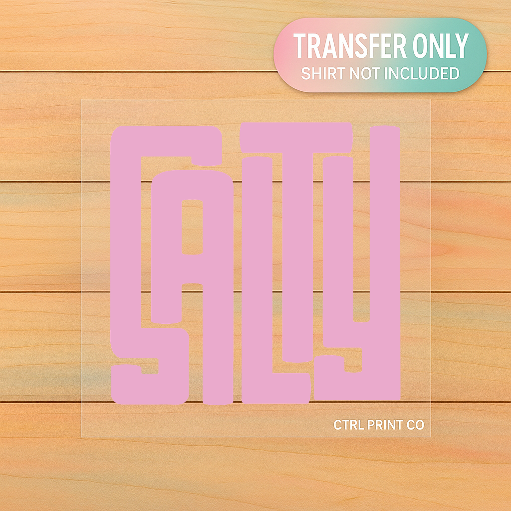 Salty Bold Block | Adult DTF Transfer | Ready to Press