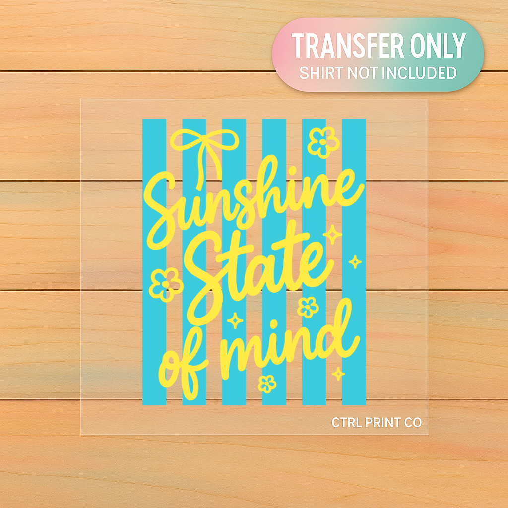Sunshine State of Mind | Adult DTF Transfer | Ready to Press