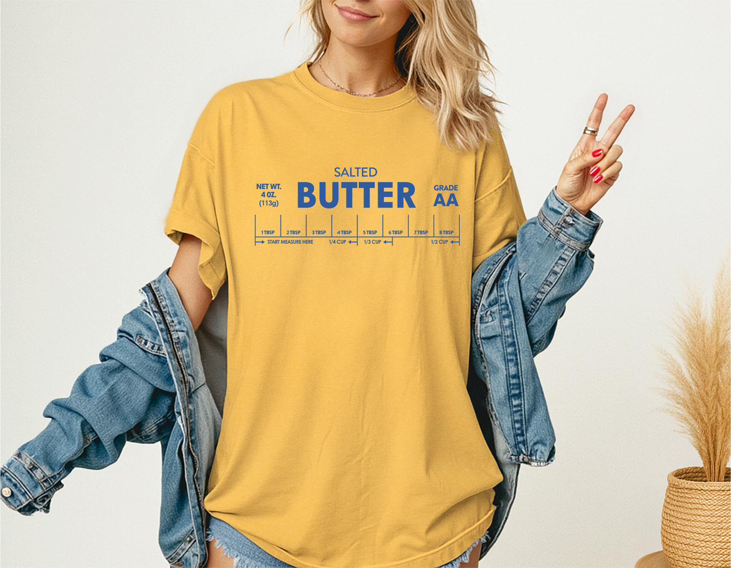 Salted Butter – Retro Kitchen DTF Transfer | Ready to Press Baking-Inspired Heat Transfer