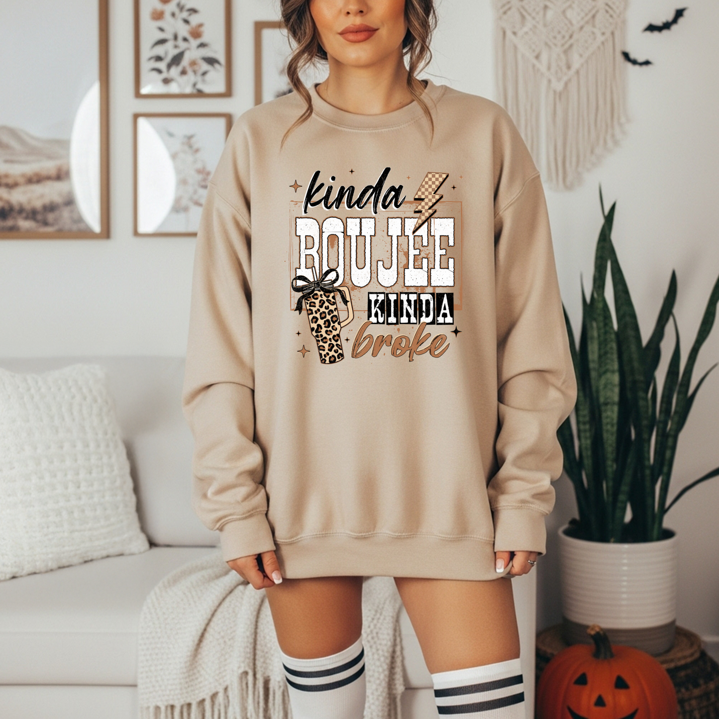 Boujee & Broke | Adult DTF Transfer | Ready to Press