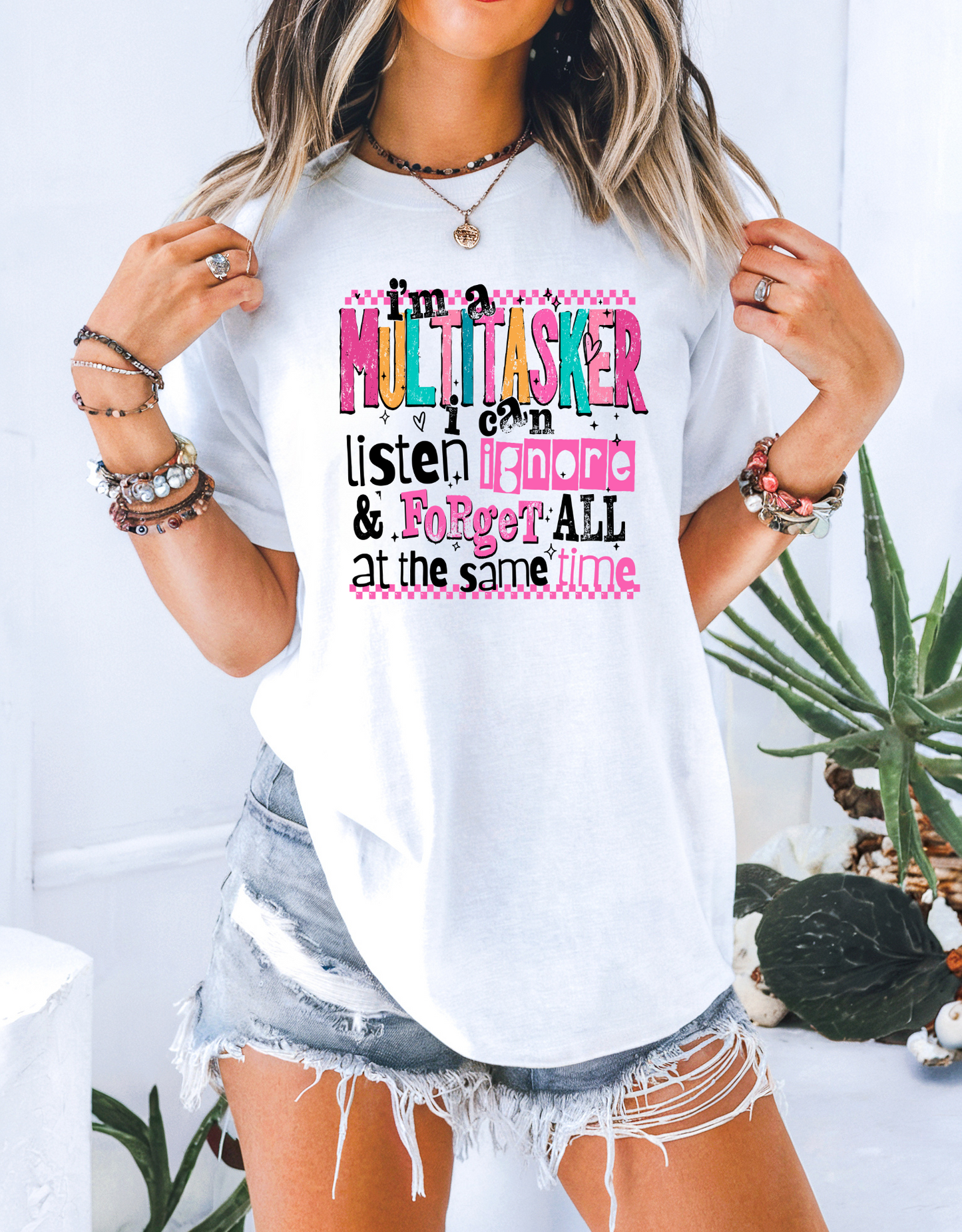 Multi-Tasker DTF Transfer β Adult Size Funny Mom Life Design | Ready to Press Heat Transfer