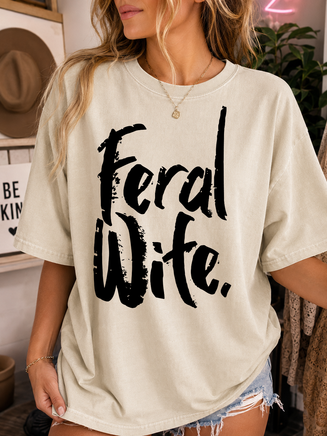 Feral & Fabulous | Adult DTF Transfer | Ready to Press
