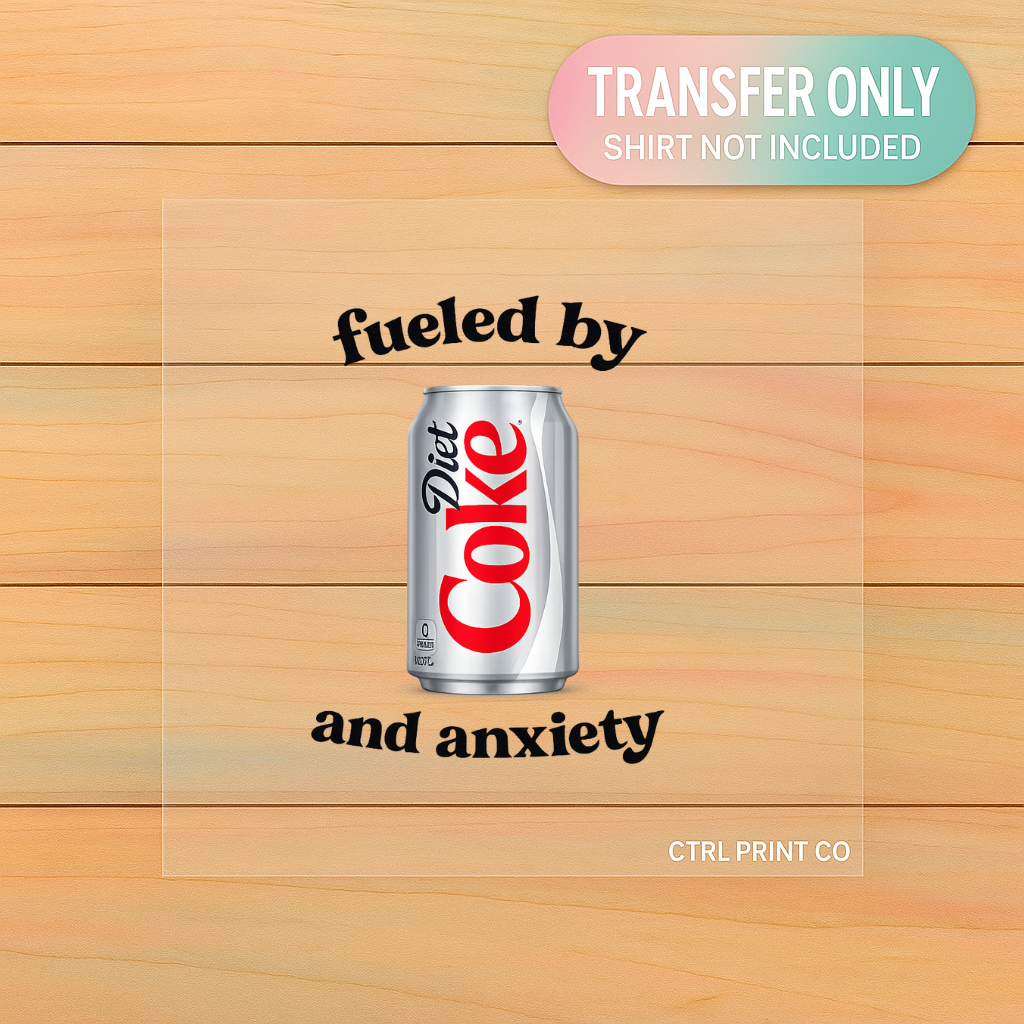 Fueled by Soda | Adult DTF Transfer | Ready to Press