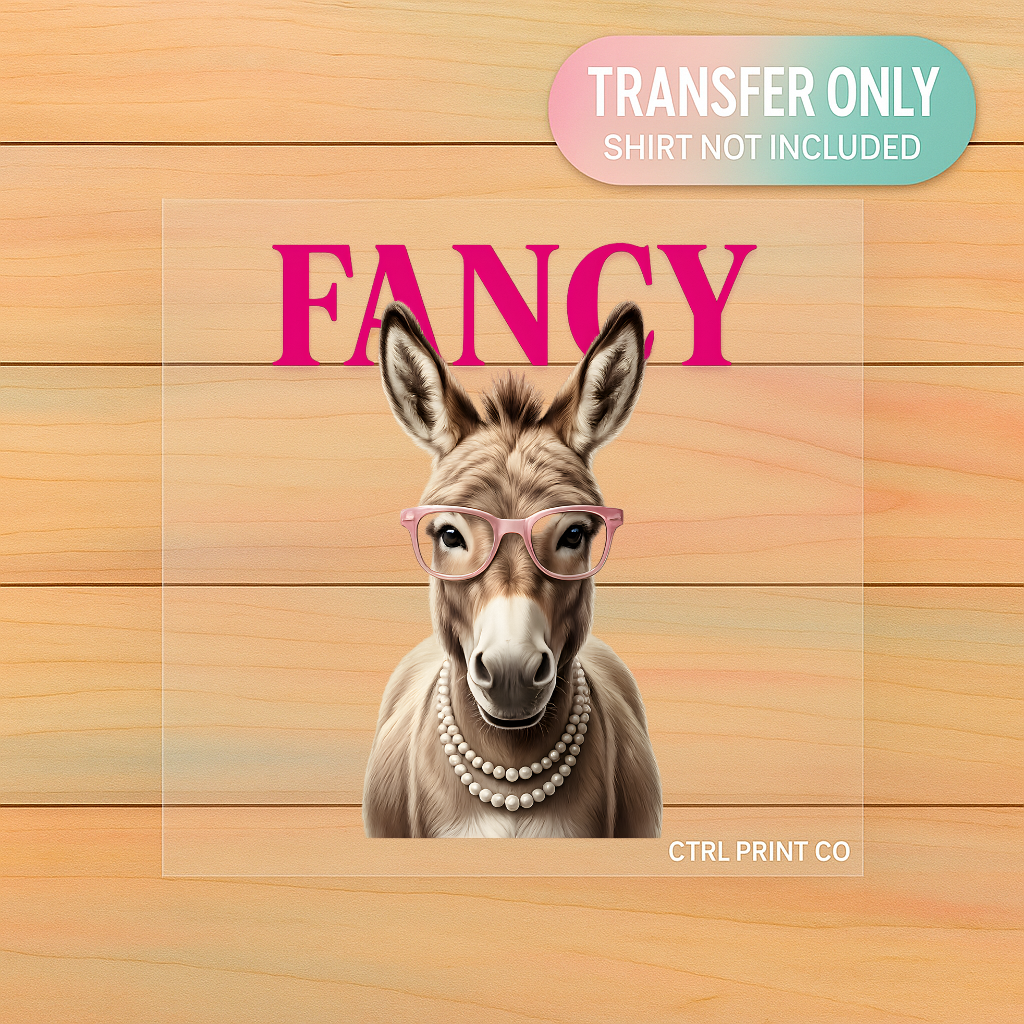 Fancy Donkey | Adult DTF Transfer | Ready to Press