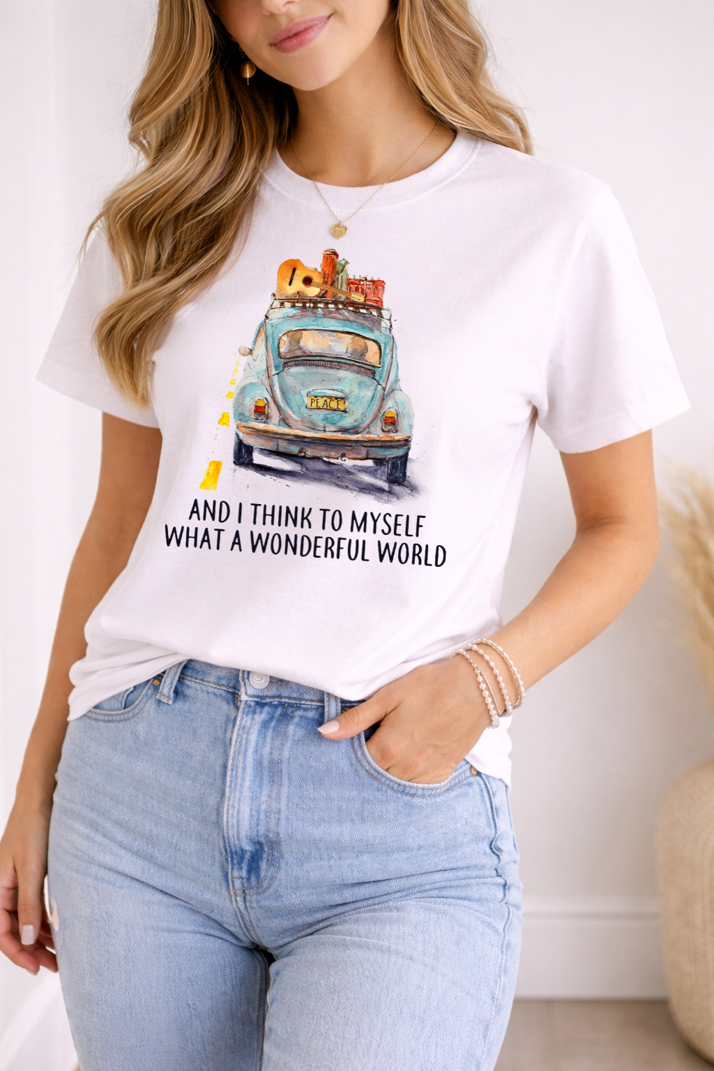 What a Wonderful World | Adult DTF Transfer | Ready to Press