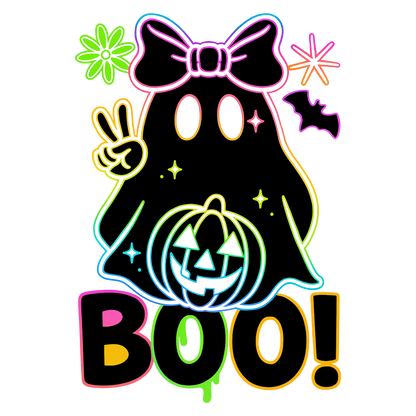 RTS COLOR POP BOO GHOST DTF DIRECT TO FILM TRANSFER KIDS A8
