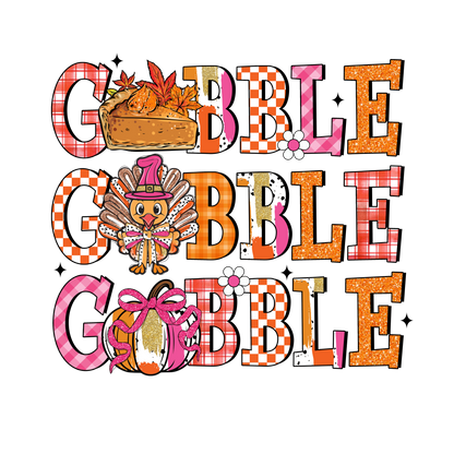 RTS COLORFUL GOBBLE DTF DIRECT TO FILM TRANSFER ADULT A29