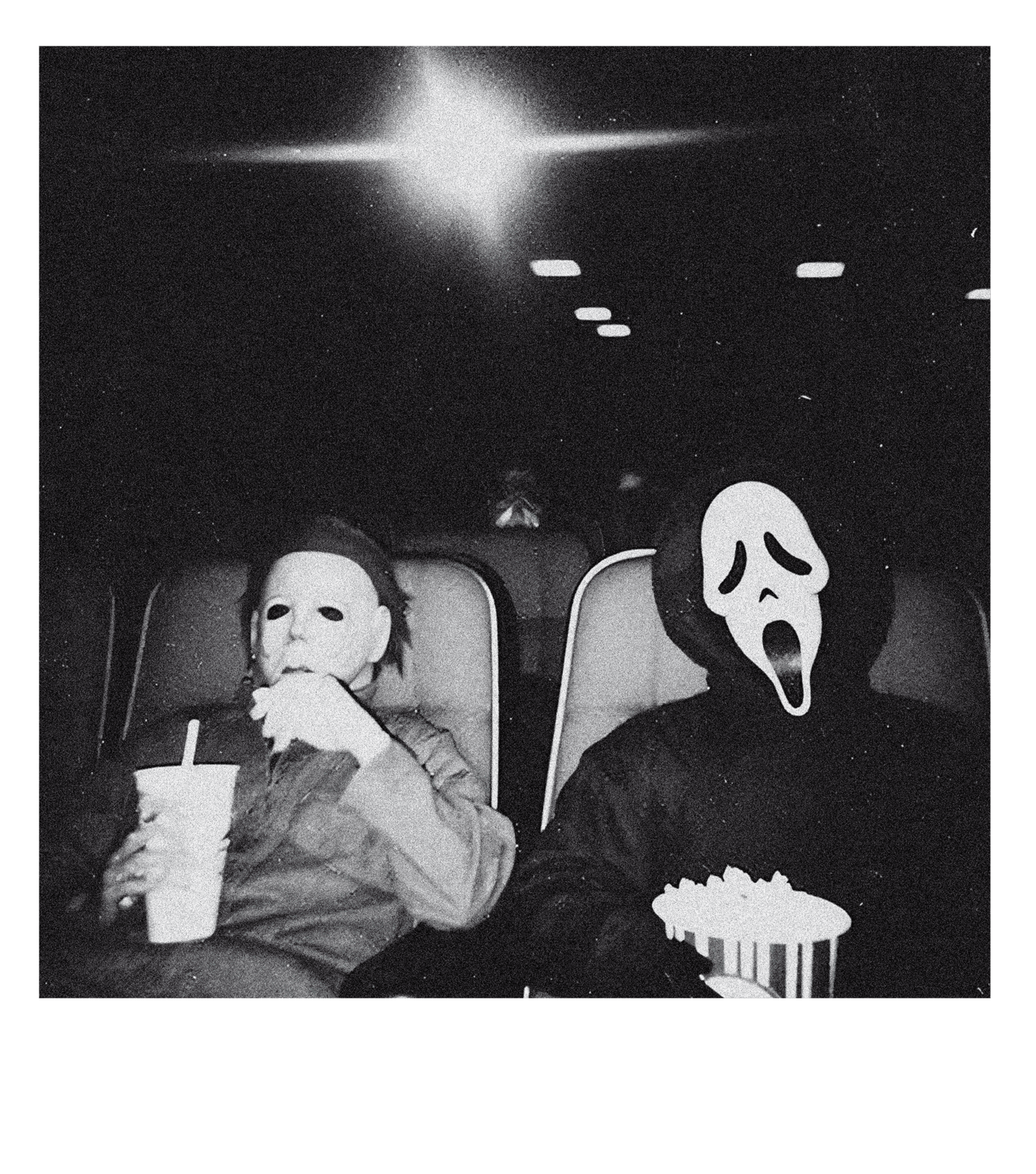 RTS CHILLIN AT THE MOVIES HORROR DTF DIRECT TO FILM TRANSFER ADULT A39