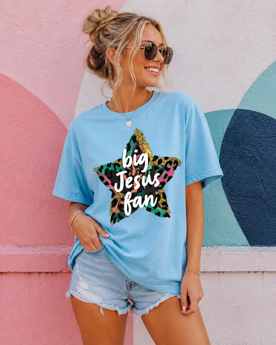 Big Jesus Fan | Adult DTF Transfer | Ready to Press