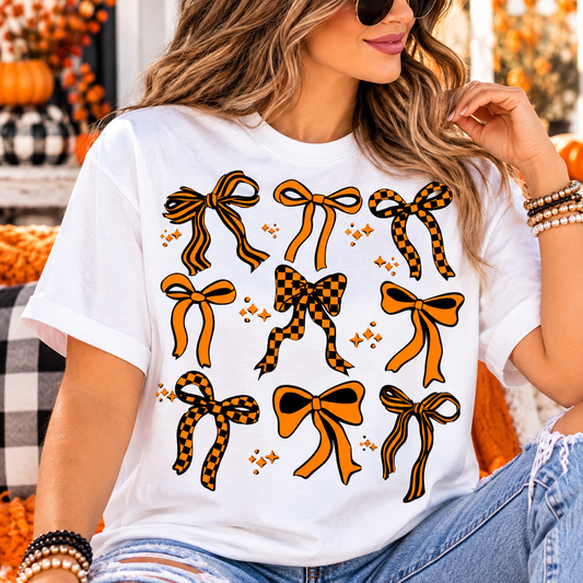 Halloween Bows | Adult DTF Transfer | Ready to Press