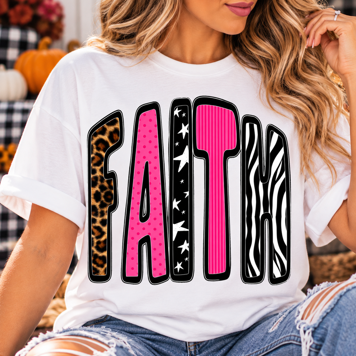 Faith | Adult DTF Transfer | Ready to Press