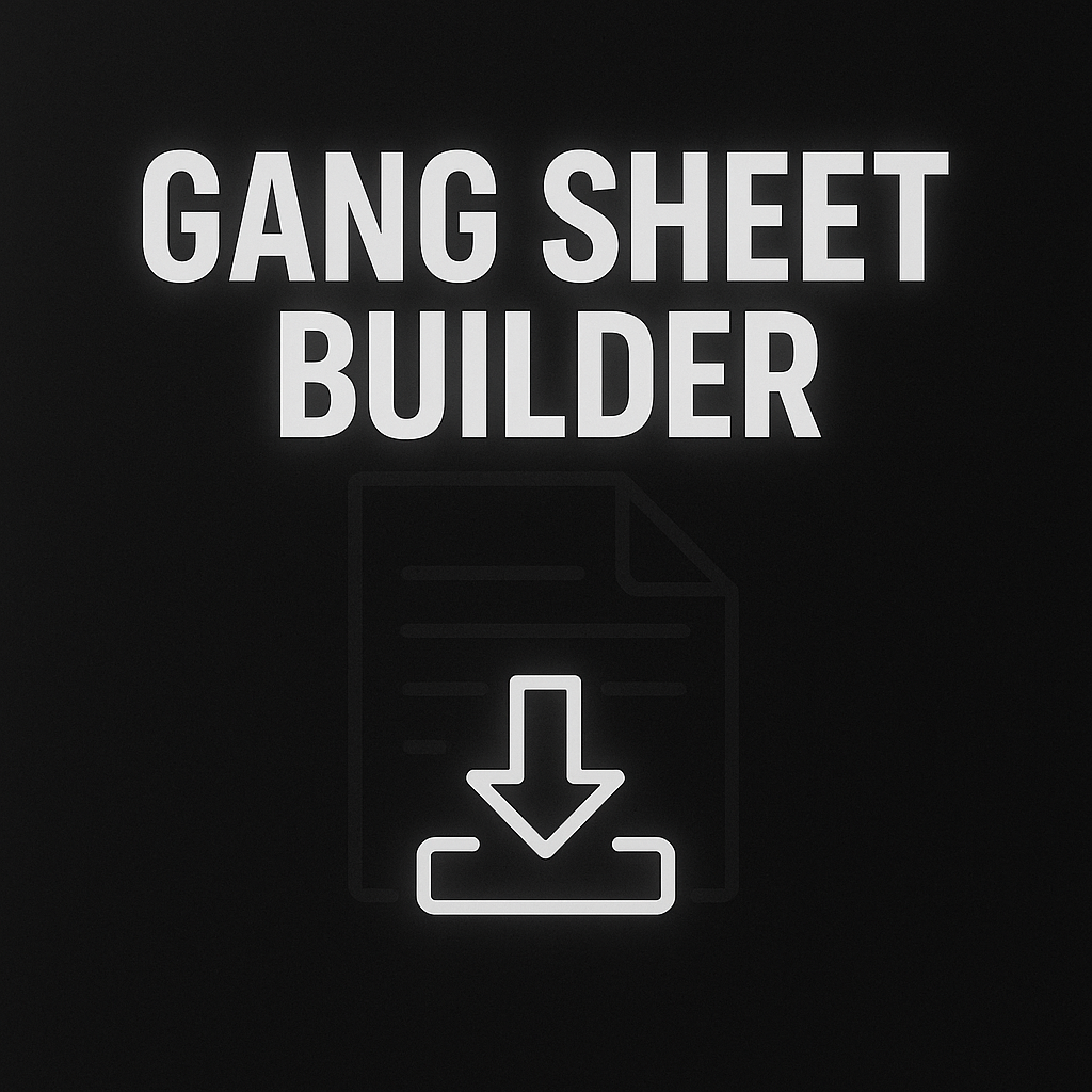 Build Your Own Gang Sheet | 23×60 Custom DTF Builder