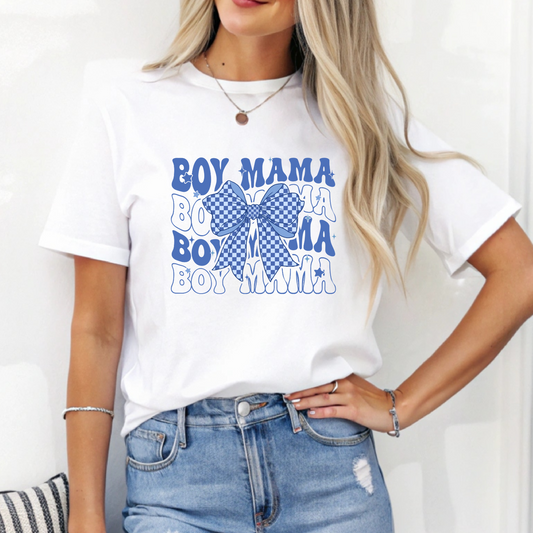 RTS RETRO BOY MAMA BOW DTF DIRECT TO FILM TRANSFER ADULT A10