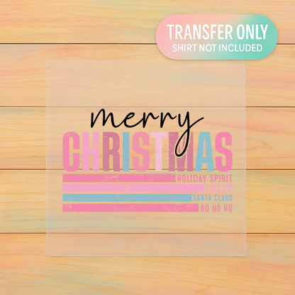 Vintage Christmas | Adult DTF Transfer | Retro Holiday Ready to Press