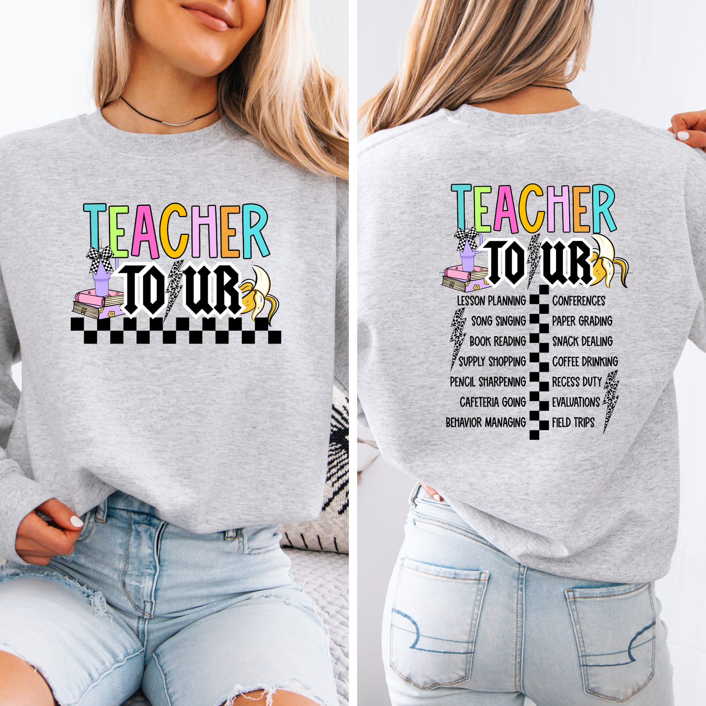 Teacher Tour | Teacher Shirt | Funny Teacher Gift | Ready to Press DTF Transfer