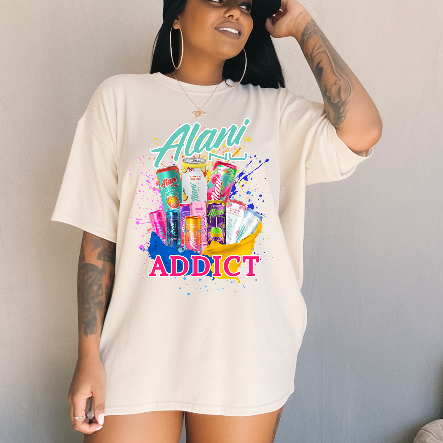 Energy Addict| DTF Transfer | Ready to Press