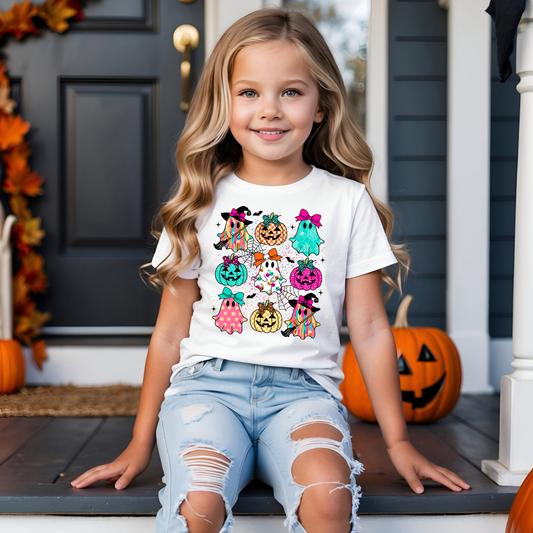 RTS COLORFUL BOO CREW DTF DIRECT TO FILM TRANSFER KIDS A30