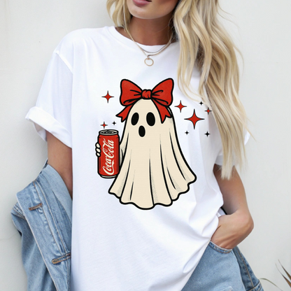 RTS RETRO COCA COLA GHOST DTF DIRECT TO FILM TRANSFER ADULT A36