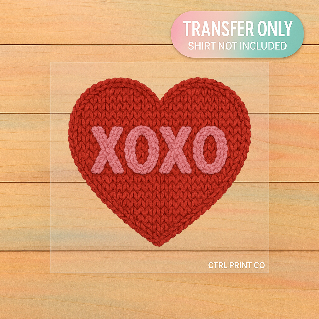 XOXO | DTF Transfer | Ready to Press