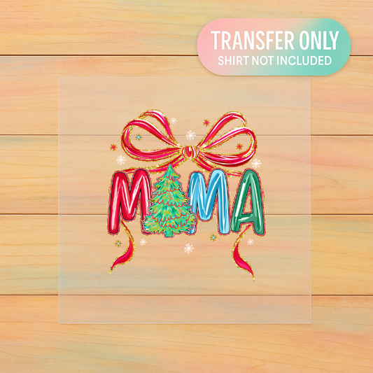 Festive Mama | Adult DTF Transfer | Ready to Press