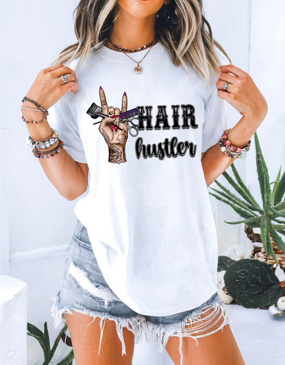 Hair Hustler | Stylist Life DTF Transfer | Ready to Press