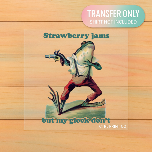 Strawberry Jams| DTF Transfer | Ready to Press