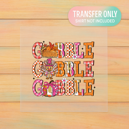 Gobble Gobble | Adult DTF Transfer | Ready to Press