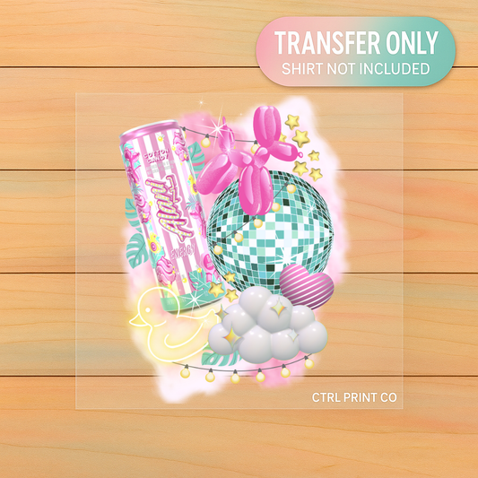 Energy Pastel | DTF Transfer | Ready to Press