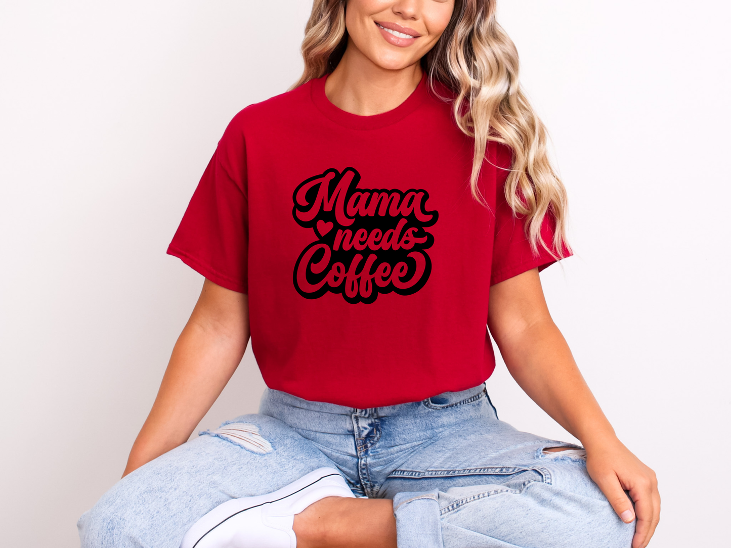 Mama Needs Coffee | Adult DTF Transfer | Ready to Press