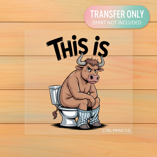 This Is Bull | Adult DTF Transfer | Ready to Press