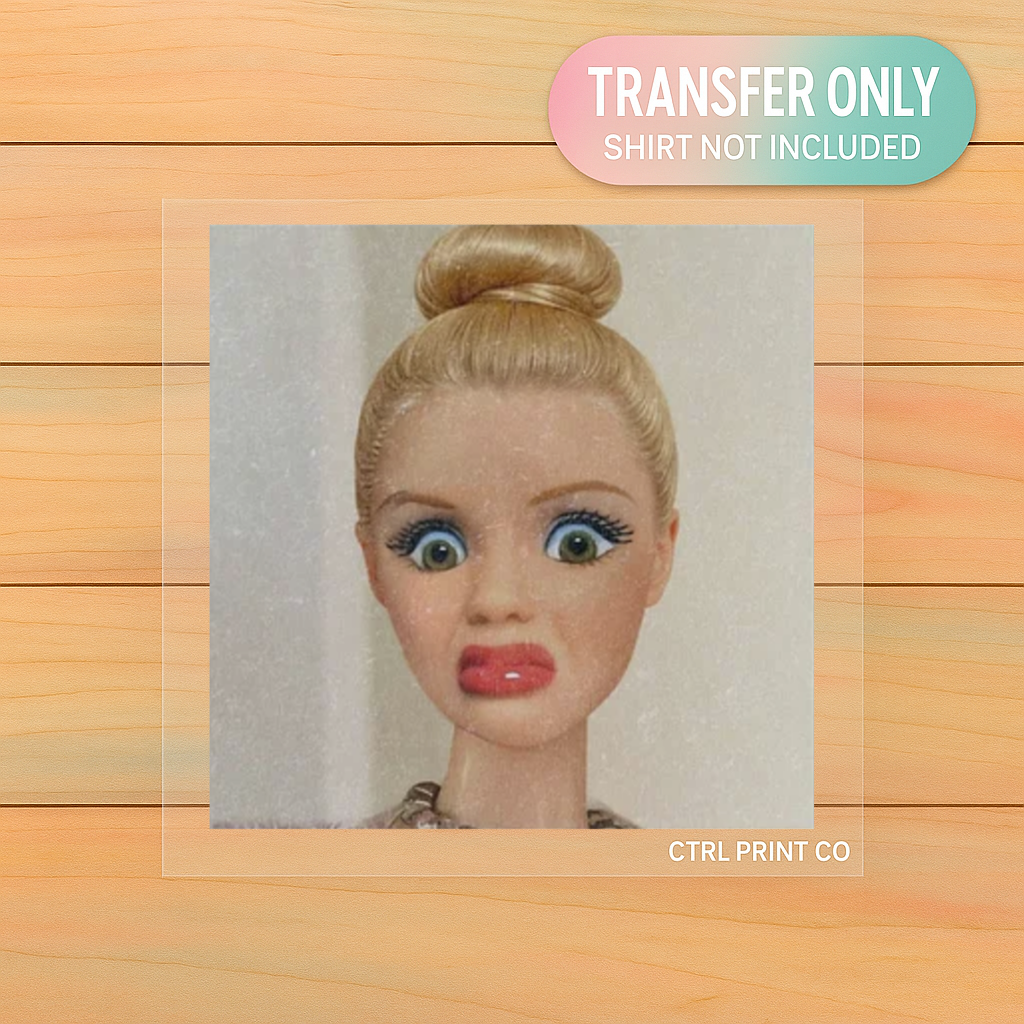Side Eye Socialite | Adult DTF Transfer | Ready to Press