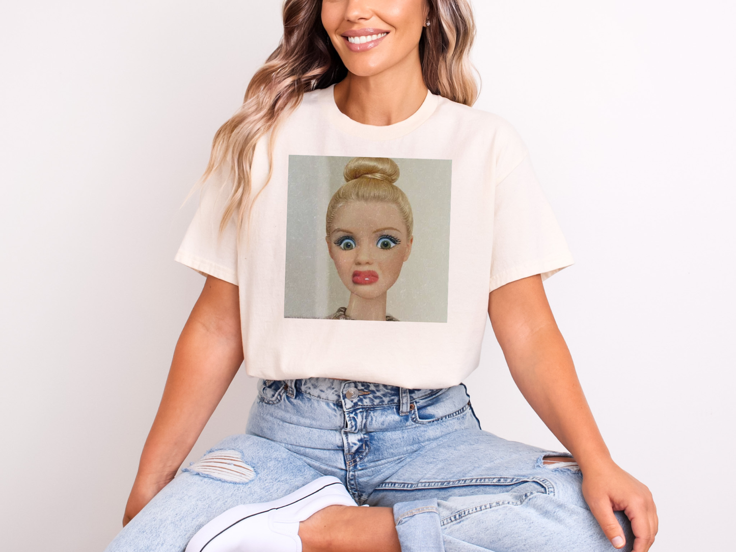 Side Eye Socialite | Adult DTF Transfer | Ready to Press