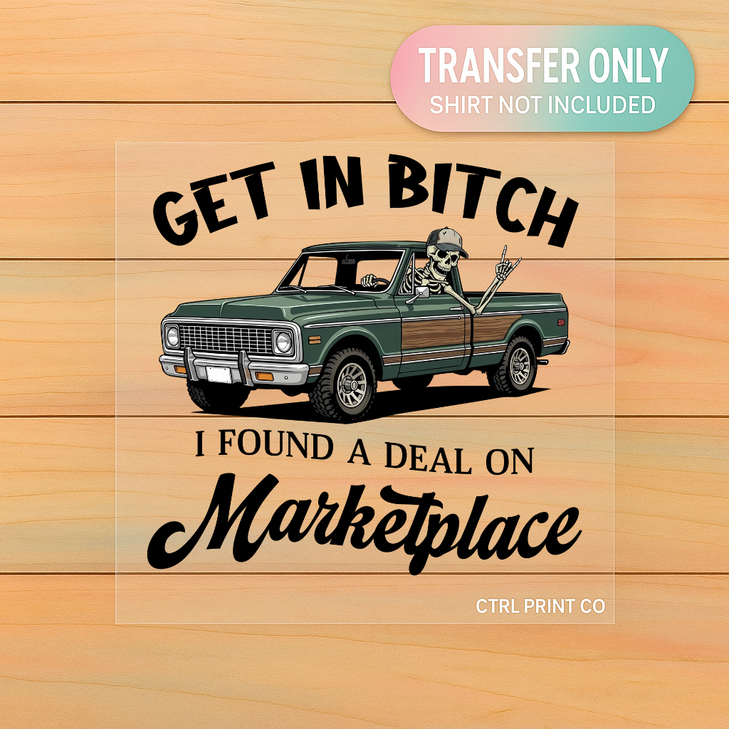 Marketplace Deal Pickup | Adult DTF Transfer | Ready to Press