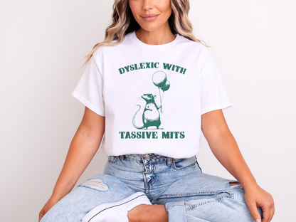 Tassive Mits Humor Graphic | Adult DTF Transfer | Ready to Press