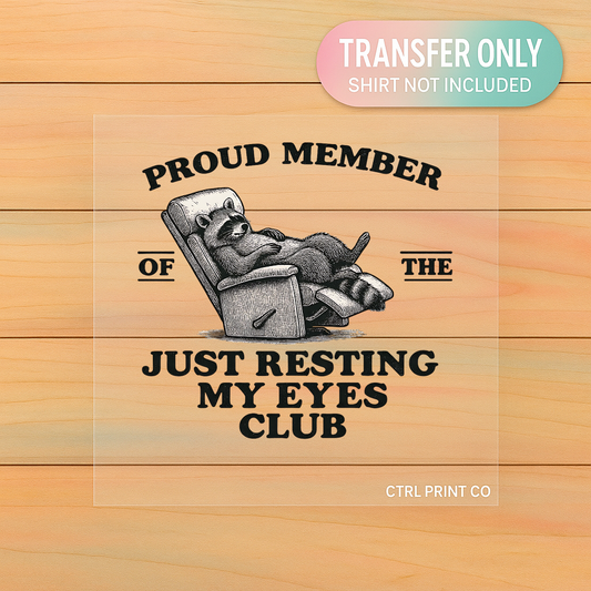 I Speak Fluent Eye Roll | Adult DTF Transfer | Ready to Press (Copy)