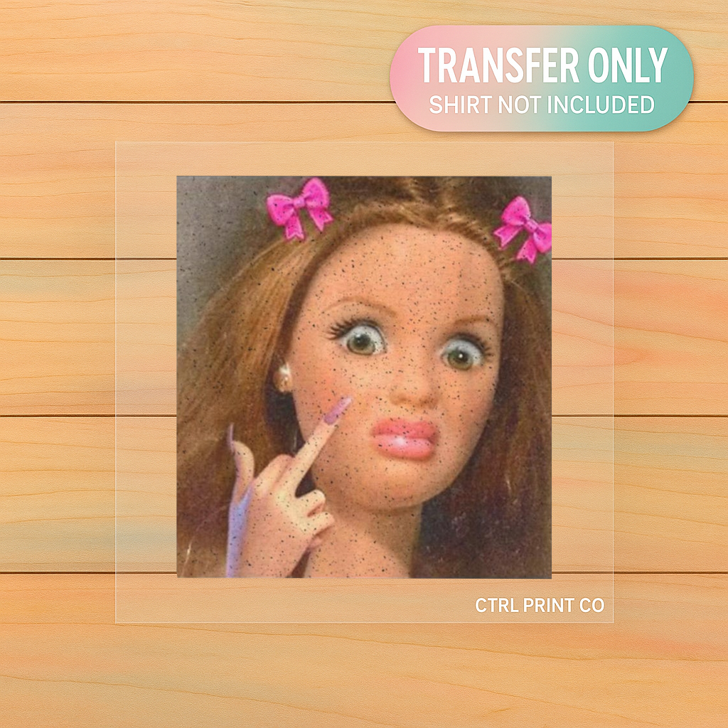 Brat Doll Attitude | Adult DTF Transfer | Ready to Press