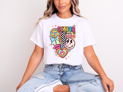 Retro Senior Class of 2026 Collage | Adult DTF Transfer | Ready to Press