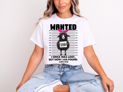 Once Was Lost Sheep | Adult DTF Transfer | Ready to Press