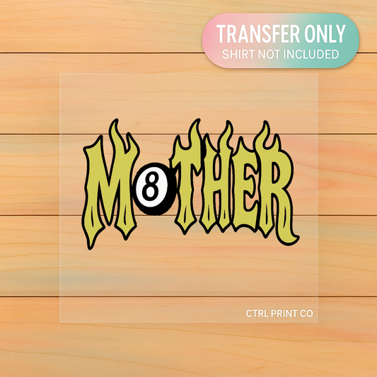 Mother Flame Retro | Adult DTF Transfer | Ready to Press